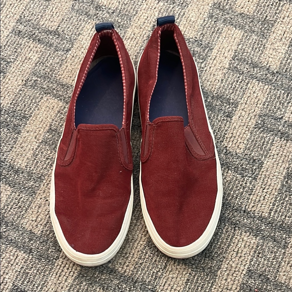 Women’s Sperry Maroon 8.5